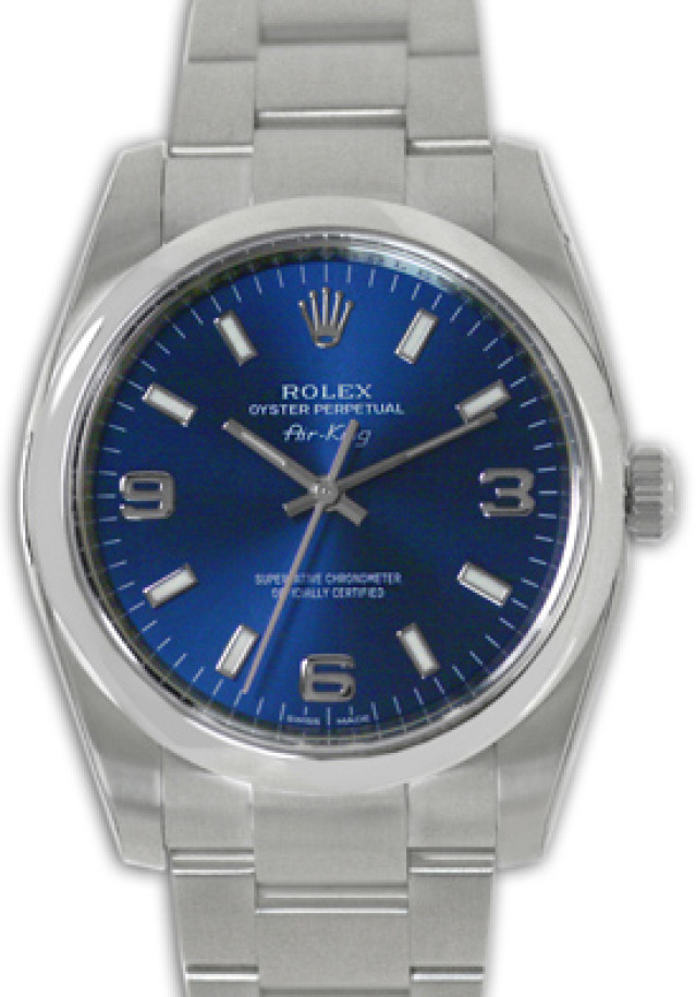 Rolex Air King 114200 Steel Year 2013